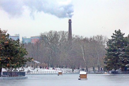 Тихое очарование зимней сказки в парке Победы (фоторепортаж)  