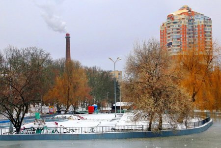 Тихое очарование зимней сказки в парке Победы (фоторепортаж)  