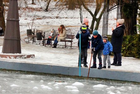 Тихое очарование зимней сказки в парке Победы (фоторепортаж)  