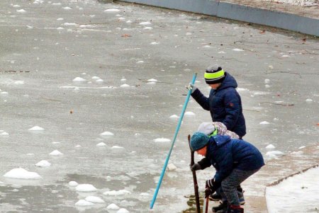 Тихое очарование зимней сказки в парке Победы (фоторепортаж)  