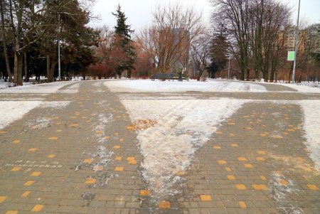 Тихое очарование зимней сказки в парке Победы (фоторепортаж)  
