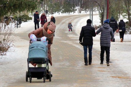 Тихое очарование зимней сказки в парке Победы (фоторепортаж)  