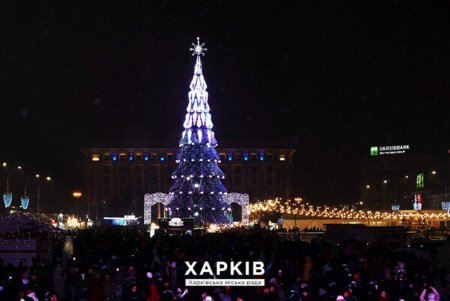 Главная елка Одессы поборется за звание самого красивого новогоднего дерева Украины (фото)