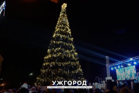 Главная елка Одессы поборется за звание самого красивого новогоднего дерева Украины (фото)