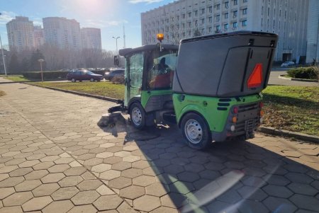 Десять новых машин City Ranger вторую неделю качественно убирают городские улицы (фото)