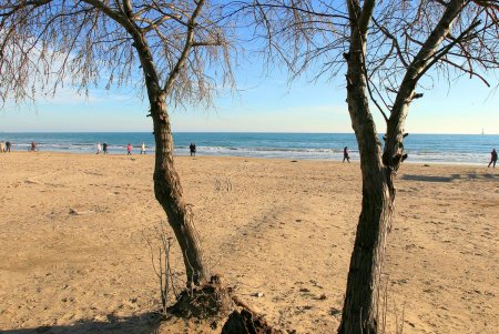 Прогулка по пляжу Лузановка: одесситы наслаждаются теплыми днями (фоторепортаж)