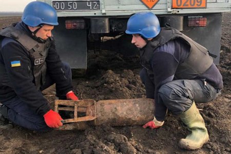 Под Одессой нашли два артснаряда и авиабомбу времен Второй мировой (фото) 