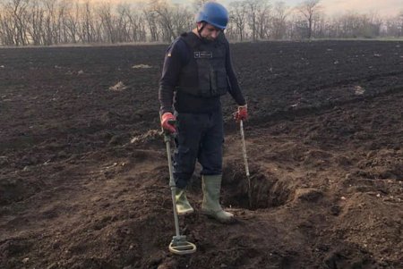 Под Одессой нашли два артснаряда и авиабомбу времен Второй мировой (фото) 