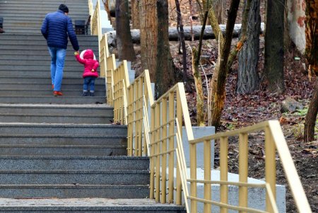 Как выглядит реконструированная Курсантская лестница в Одессе (фоторепортаж)