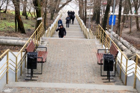 Как выглядит реконструированная Курсантская лестница в Одессе (фоторепортаж)