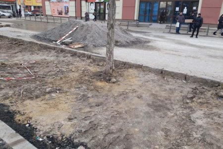 На улице Новощепной ряд завершаются ремонтные работы (фото)