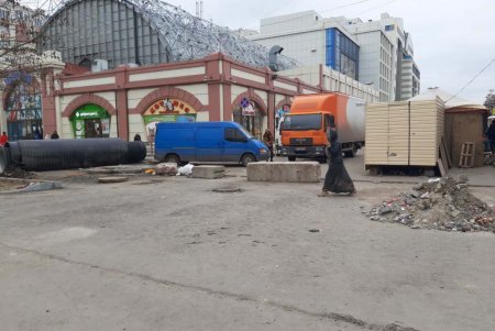 На улице Новощепной ряд завершаются ремонтные работы (фото)