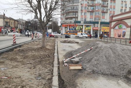 На улице Новощепной ряд завершаются ремонтные работы (фото)