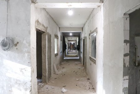 В инфекционной больнице активно ведется реконструкция детского отделения за счет городского бюджета (фото)