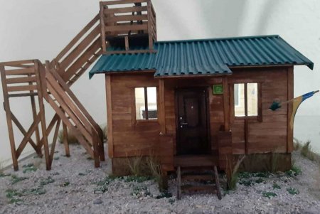 Все как в реальности: в нацпарке «Тузловские лиманы» появилась уникальная мини-копия маяка «Шаганы» (фото)