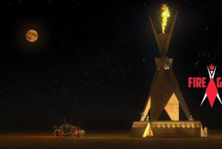 Александр Милов презентует на фестивале Burning Man две свои скульптуры (фото)