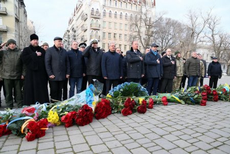  В Одессе отметили день объединения украинского народа  - День Соборности Украины (фоторепортаж)