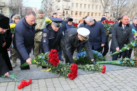  В Одессе отметили день объединения украинского народа  - День Соборности Украины (фоторепортаж)