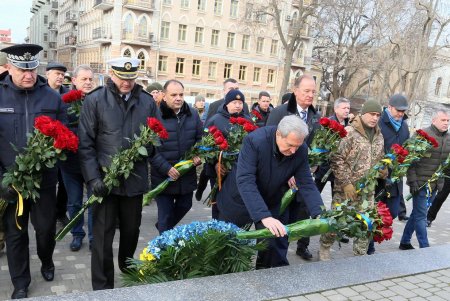  В Одессе отметили день объединения украинского народа  - День Соборности Украины (фоторепортаж)