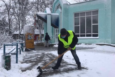 Бюветы города очищены от снега и работают в штатном режиме (фото)