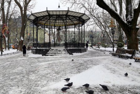 Еще один морозный день в Одессе (фоторепортаж) 