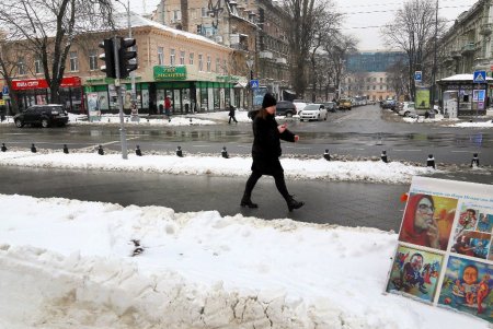 Еще один морозный день в Одессе (фоторепортаж) 