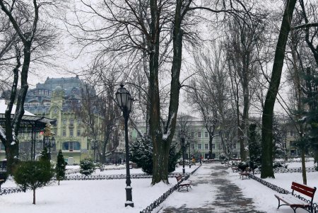 Еще один морозный день в Одессе (фоторепортаж) 