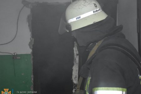 На Академика Глушко, куривший в постели мужчина, погиб при пожаре (фото)