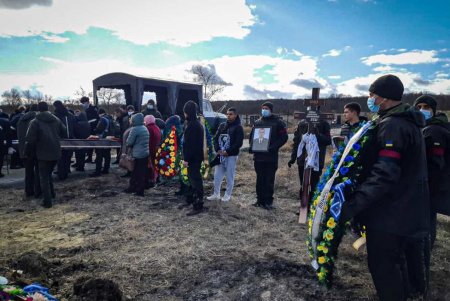 В Одесской области попрощались с гвардейцем, который погиб во время стрельбы в Днепре (фото)