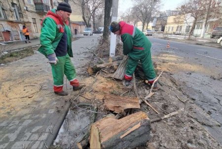 Коммунальщики второй день подряд наводят порядок на Молдаванке (фото, видео)