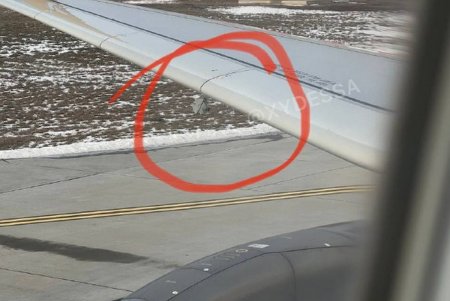 Пассажир самолета Одесса-Стамбул заметил на крыле неубранную заглушку, чем предотвратил опасную ситуацию