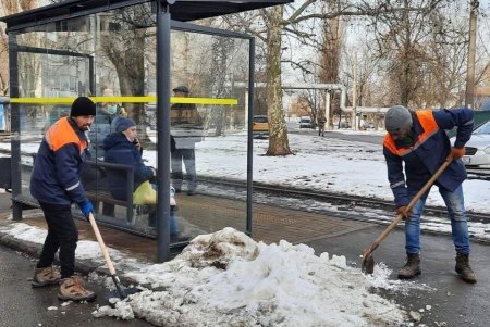 Одесские коммунальщики выполняют комплексную уборку придомовых территорий (фоторепортаж)