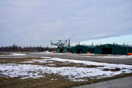 Авиационнное формирование погранслужбы Одесского региона получило три новых французских вертолета (фото, видео)