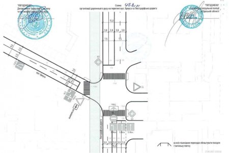 Установлены новые дорожные знаки на пересечении Бреуса и Люстдорфской дороги в связи с изменением схемы движения (фото)