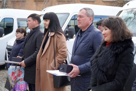 Громады Одесской области получили восемь мобильных инклюзивно-ресурсных центров (фото)