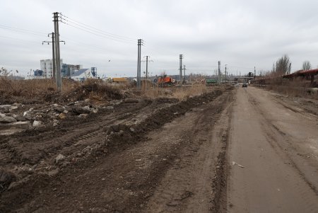 Мэр Одессы проинспектировал строительство дороги в порт совместно с жителями Большевика и Кривой Балки (фото, видео)