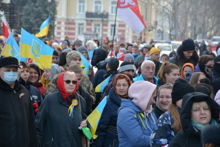 В Одессе прошел патриотический марш в честь Дня единения (фоторепортаж)