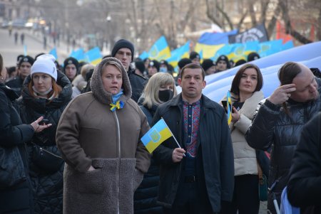 В Одессе прошел патриотический марш в честь Дня единения (фоторепортаж)