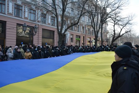 В Одессе прошел патриотический марш в честь Дня единения (фоторепортаж)