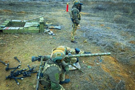 Одесские нацгвардейцы провели учебные стрельбы на военных полигонах (фото)