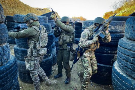 Одесские нацгвардейцы провели учебные стрельбы на военных полигонах (фото)