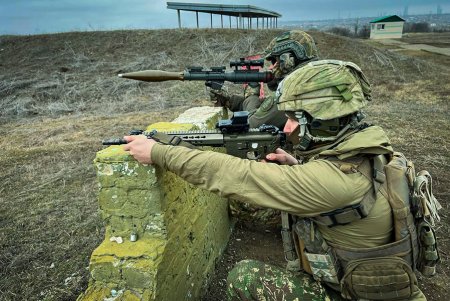 Одесские нацгвардейцы провели учебные стрельбы на военных полигонах (фото)