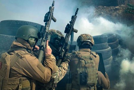 Одесские нацгвардейцы провели учебные стрельбы на военных полигонах (фото)