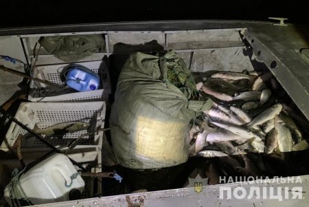 На Сухом лимане рыбак незаконно выловил почти 200 килограммов рыбы (фото)