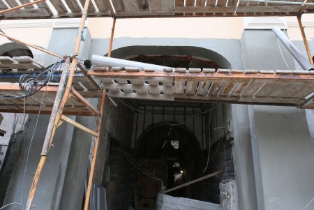 Одесситы уже смогут увидеть первые результаты капитального ремонта дома Либмана (фоторепортаж) 