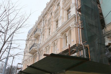 Одесситы уже смогут увидеть первые результаты капитального ремонта дома Либмана (фоторепортаж) 