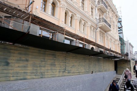 Одесситы уже смогут увидеть первые результаты капитального ремонта дома Либмана (фоторепортаж) 