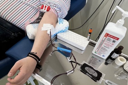 «У кого есть возможность, приходите в наши пункты и сдавайте донорскую кровь», – вице-мэр Светлана Бедрега (фото, видео)