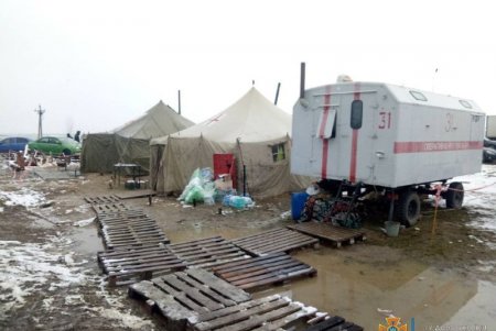 В пункте беженцам на КПП «Орловка-Исакча» оказали помощь уже более 2000 украинцам (фото)