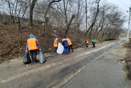 Коммунальщики ликвидировали стихийную свалку в Киевском районе (фото)